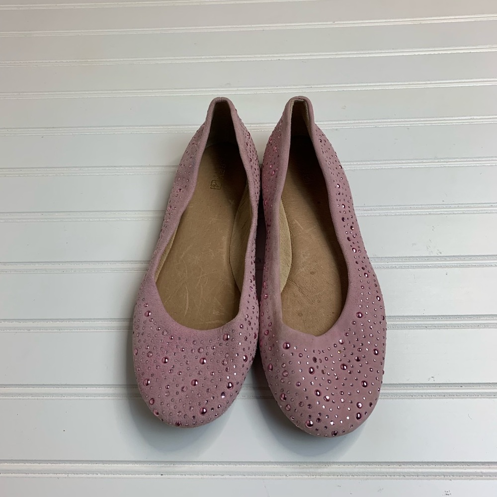 Sperry Emma Rhinestone Flats Size 8M